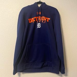 Detroit Tigers Baseball Mens Under Armour Hoodie